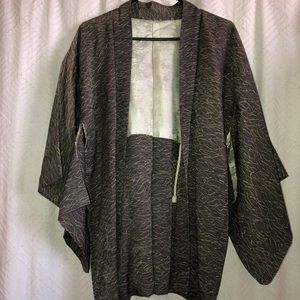 Silk Kimono style wrap top